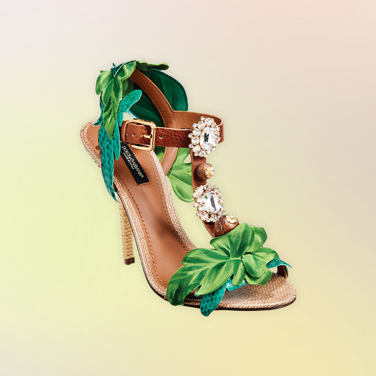 스트랩 힐은 가격 미정 Dolce & Gabbana.