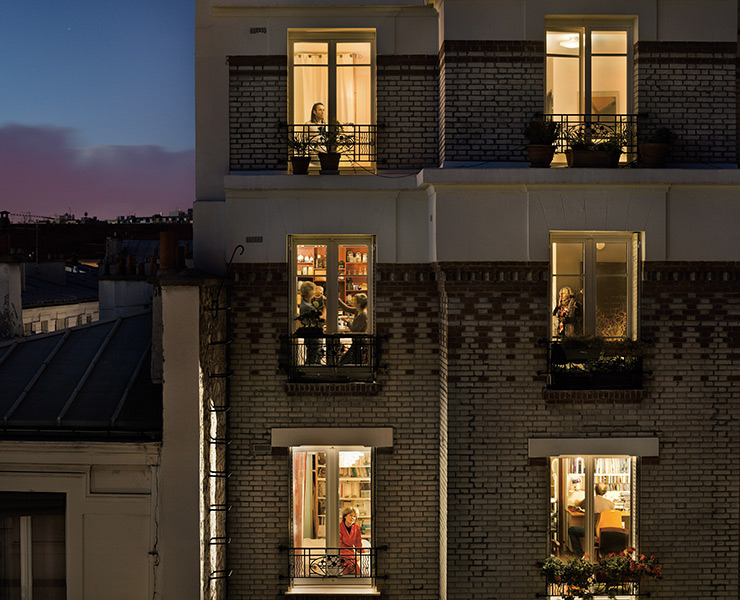 Out My Window, Le 1 novembre 2012, rue de Belleville, Paris-20e.