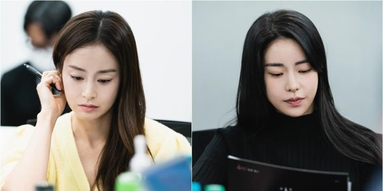 김태희, 임지연 / 지니TV 드라마 <마당이 있는 집> 대본리딩 현장
