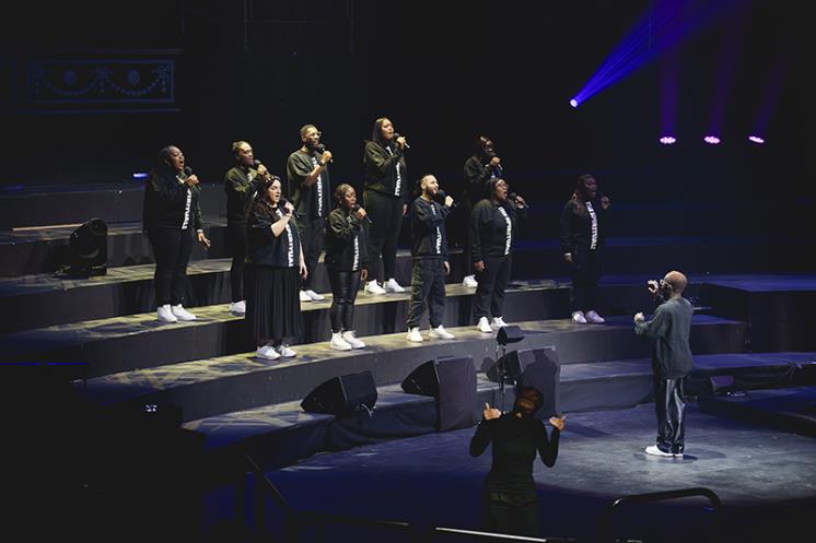 영가합창단(The Spirituals Choir), 톰 오델 등의 음악 공연도 펼쳐졌다. 