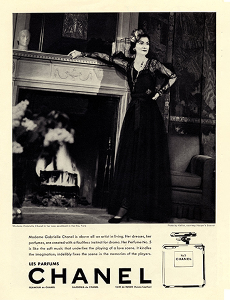 1937 디자이너 가브리엘 샤넬 