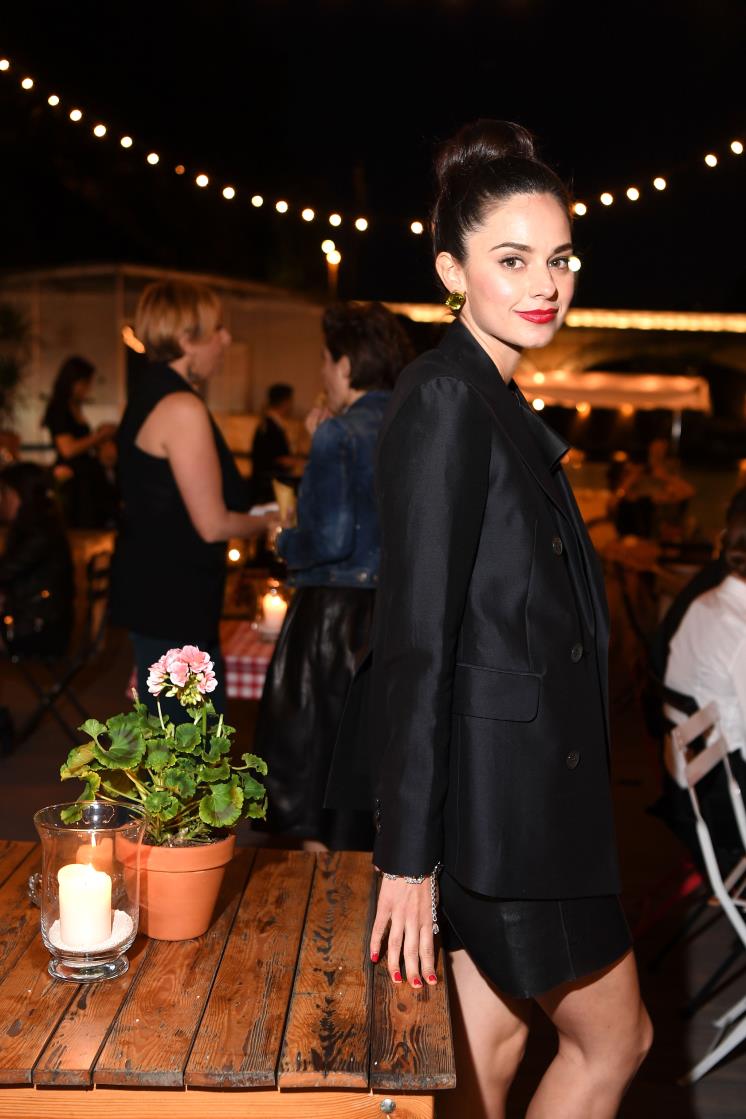 ROME, ITALY - MAY 30: Katy Saunders attends Dsquared2 in-store cocktail on May 30, 2016 in Rome, Italy. (Photo by Venturelli/Getty Images for Dsquared2)