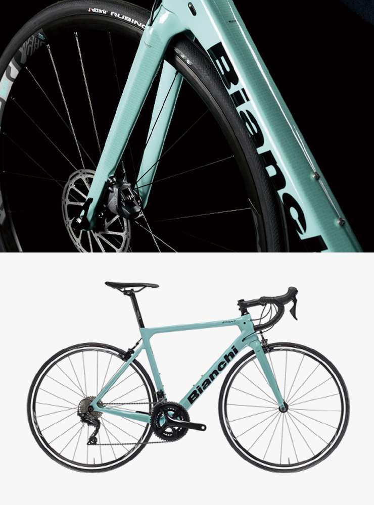 ‘스프린트 105 림브레이크’는 2백60만원대 Bianchi.