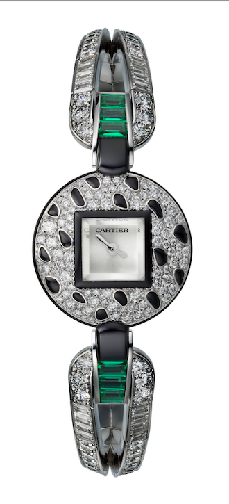 팬더를 모티프로 한 주얼리 워치. © Cartier