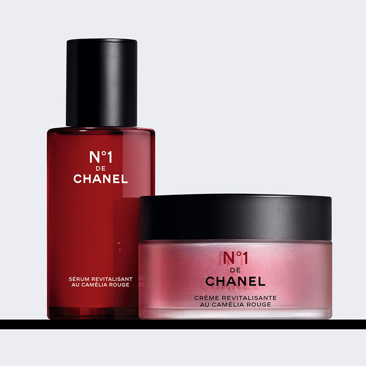 N°1 DE CHANEL 레드 까멜리아 세럼 30ml 15만원 레드 까멜리아 크림 50g 14만원