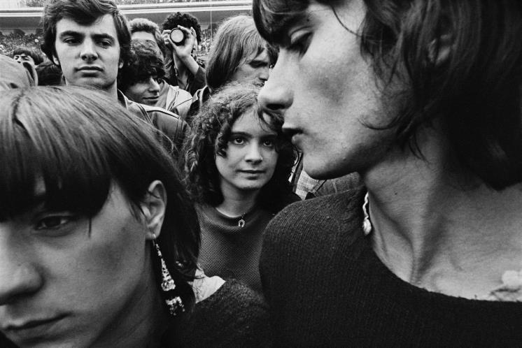 윌리엄 클라인, <Rolling Stones Concert, Auteuil Hippodrome, Paris>, 1982, ⓒEstate of William Klein