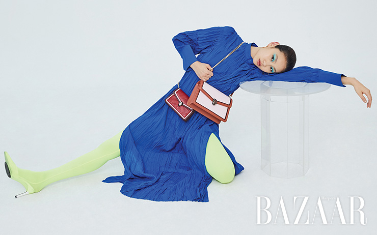 원피스는 H&M. 슈즈는 Kye.