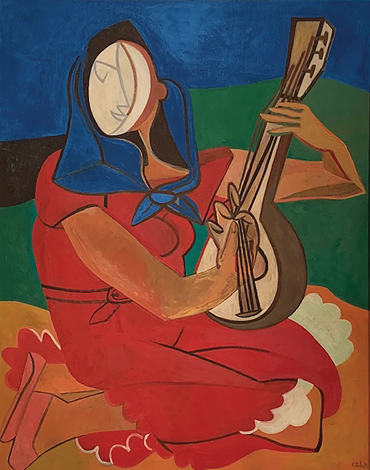 <Joueuse de Mandoline>, 1953.