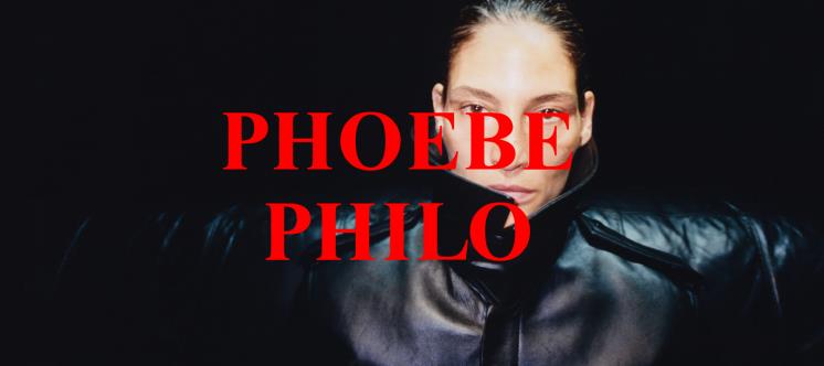 다리아 워보이가 메인인 피비 파일로의 비주얼 PhoebePhilo.com
