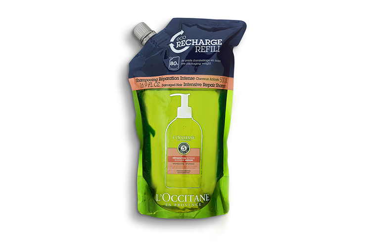 L’occitane 인텐시브 리페어 샴푸 에코 리필 3만6천원.