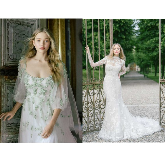 monique lhuillier Spring 2022 Bridal Collection