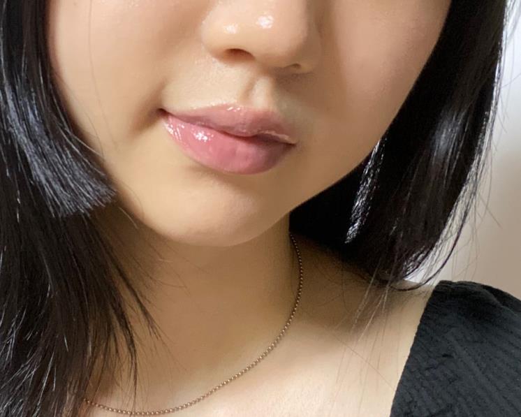 발색 후기 (립스틱 위 레이어링)