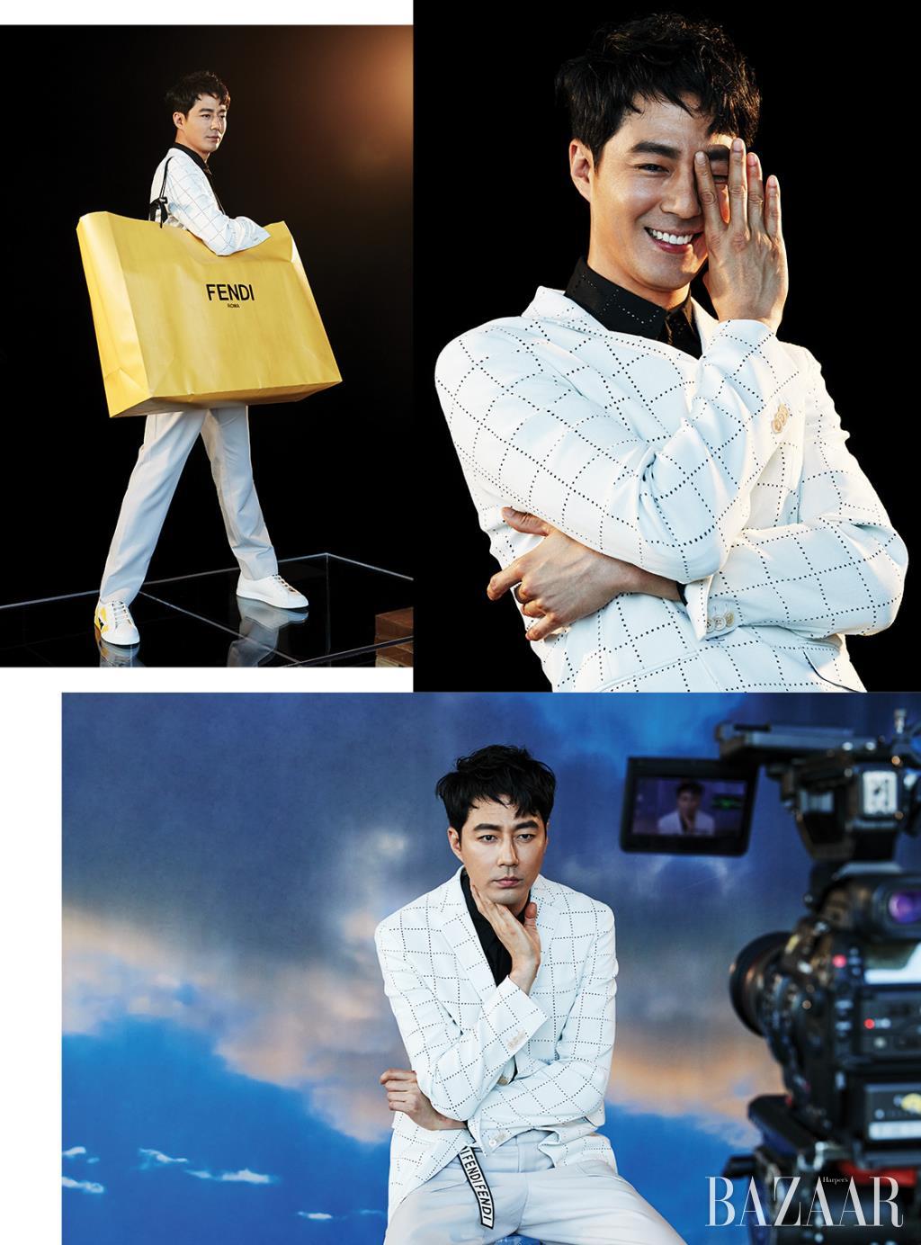 조인성이 착용한 모든 의상은 Fendi.