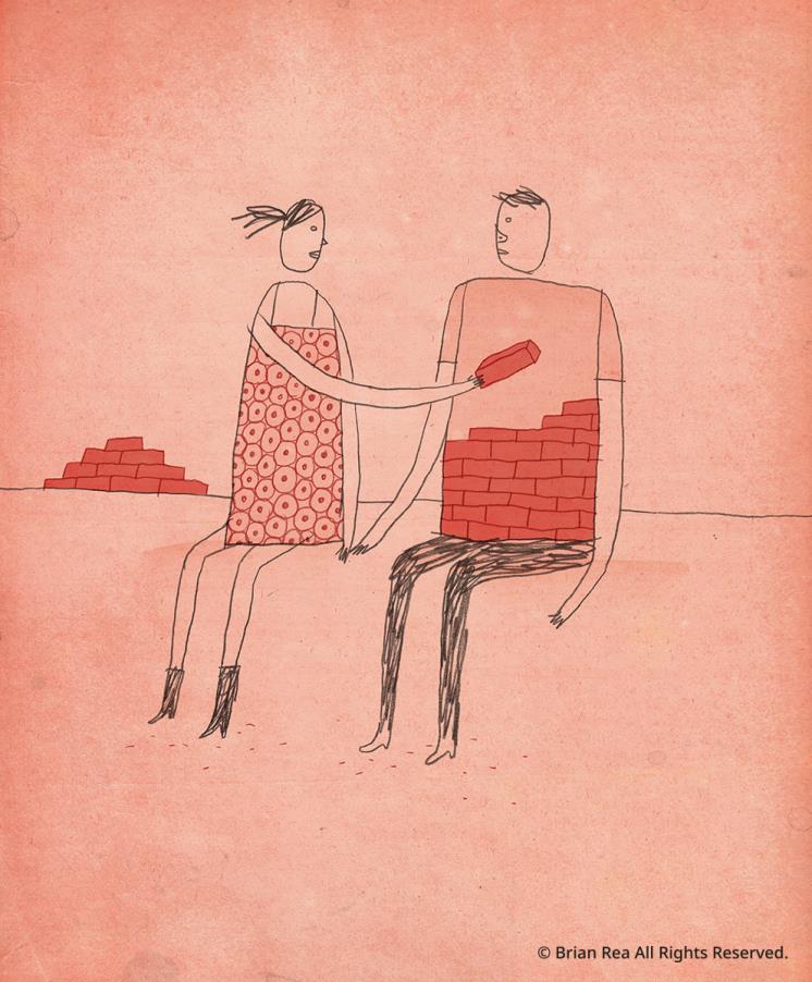 <너와 함께 할 떄>, 2013, Pancil and ink on paper with digital finish