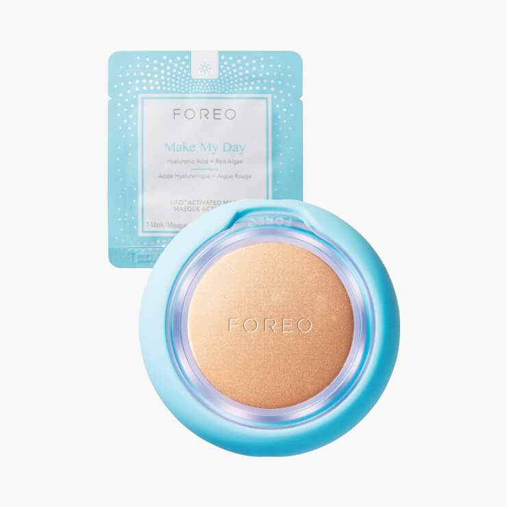 Foreo 유에프오 마스크팩 90초 만에 마스크팩의 효과를 느낄 수 있다. 35만3천원(기계), 1만3천원대(마스크). 