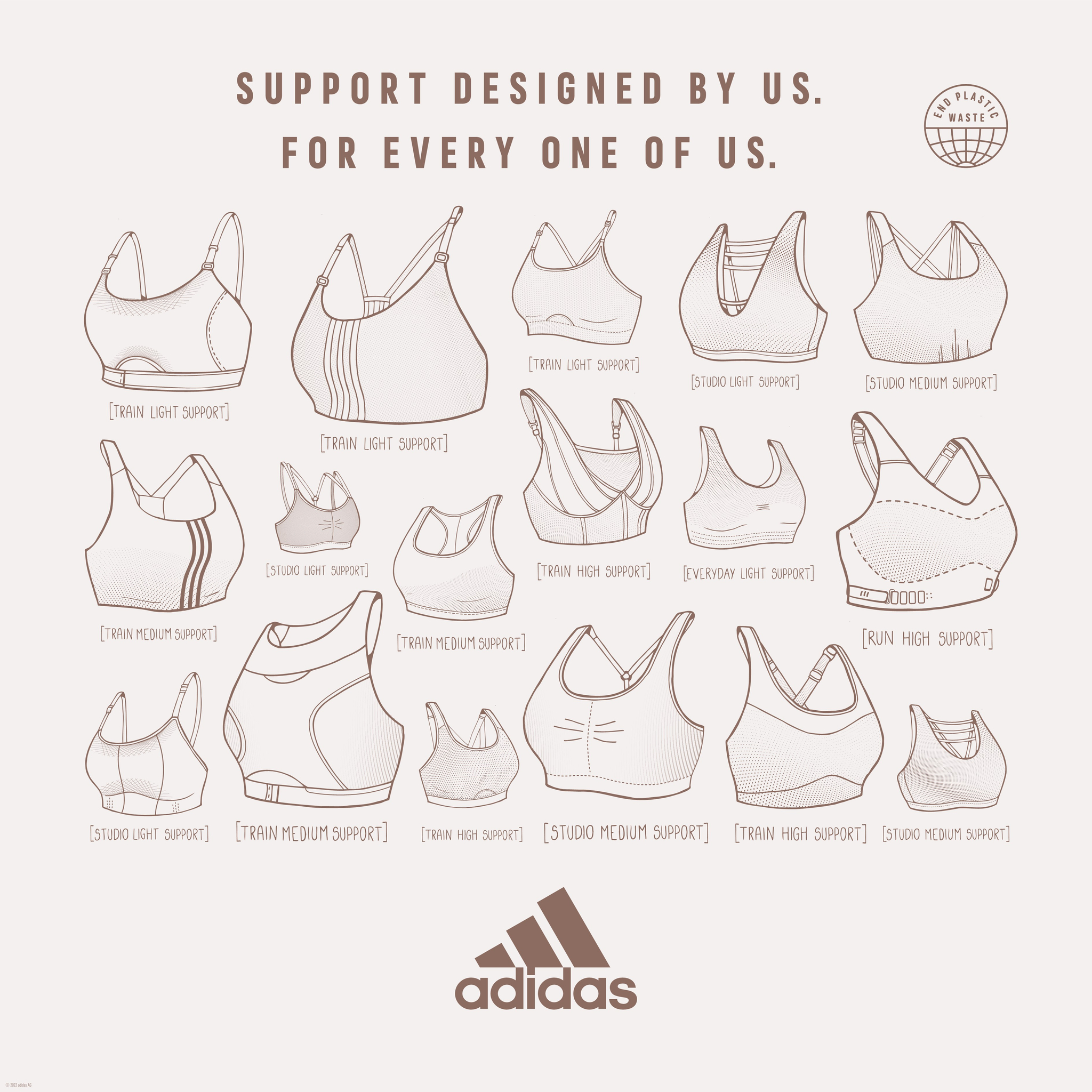 adidas 신제품 컬렉션 제품 일러스트