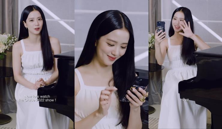 Dior 공식 계정에 등장한 블랙핑크 지수