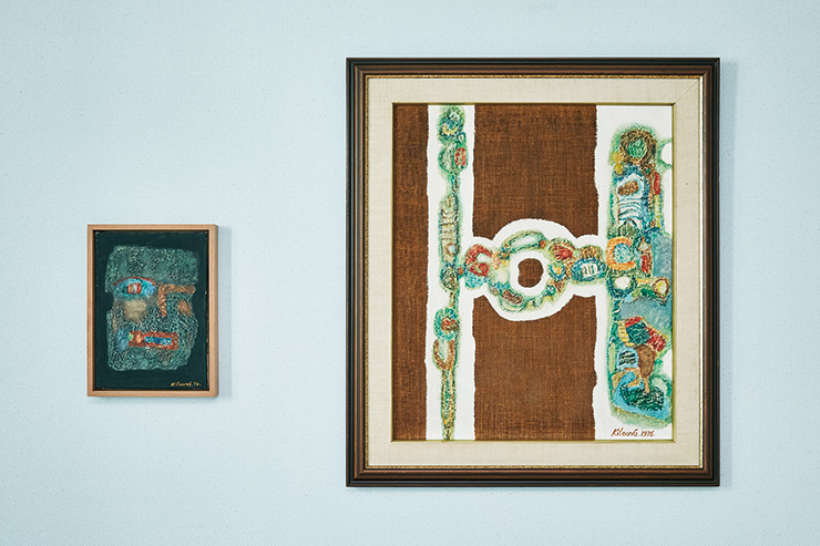 박길웅, <무제>, 1974. <무제>, 1976.