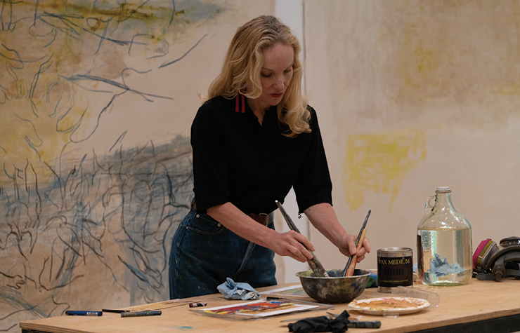 © Rita Ackermann Courtesy the artist and Hauser & Wirth Photo: Daniel Turner