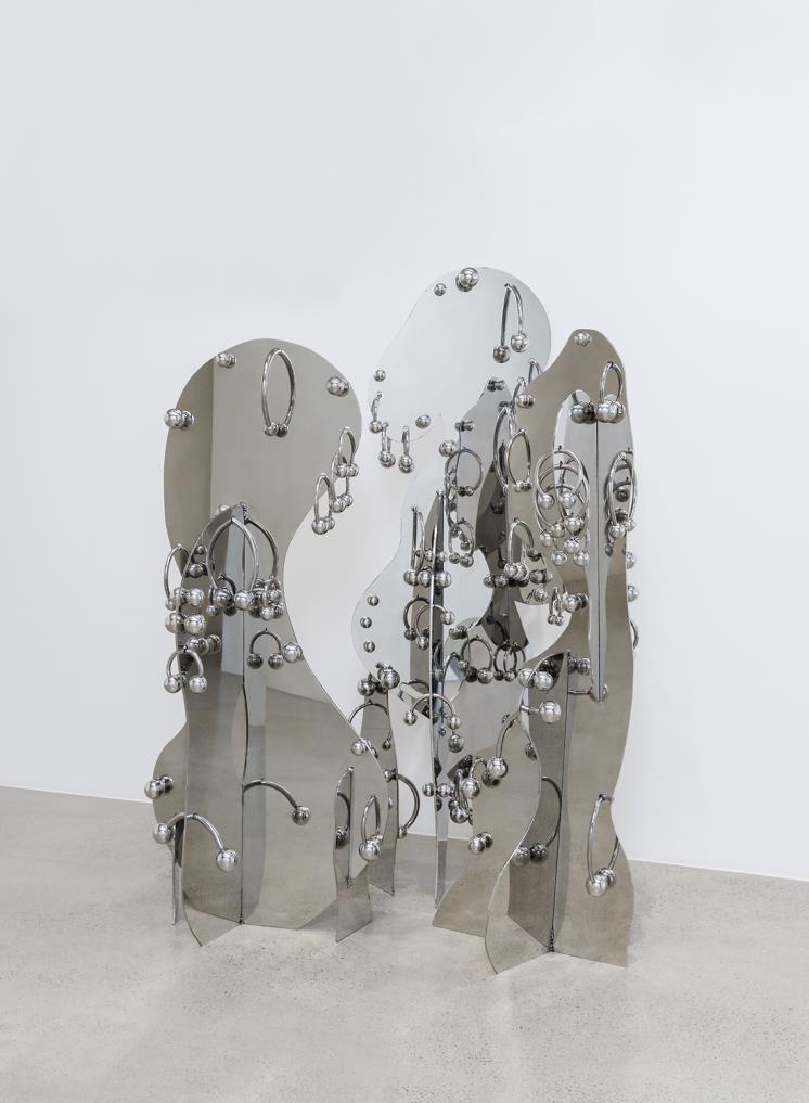 Donna Huanca_BLISS POOL (GANG)_Stainless steel_228x168x130 cm_2023