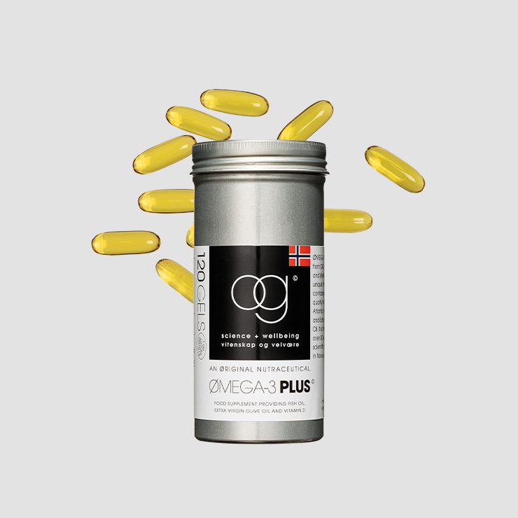 Og 오메가-3 플러스 겔 120 약 £45.
