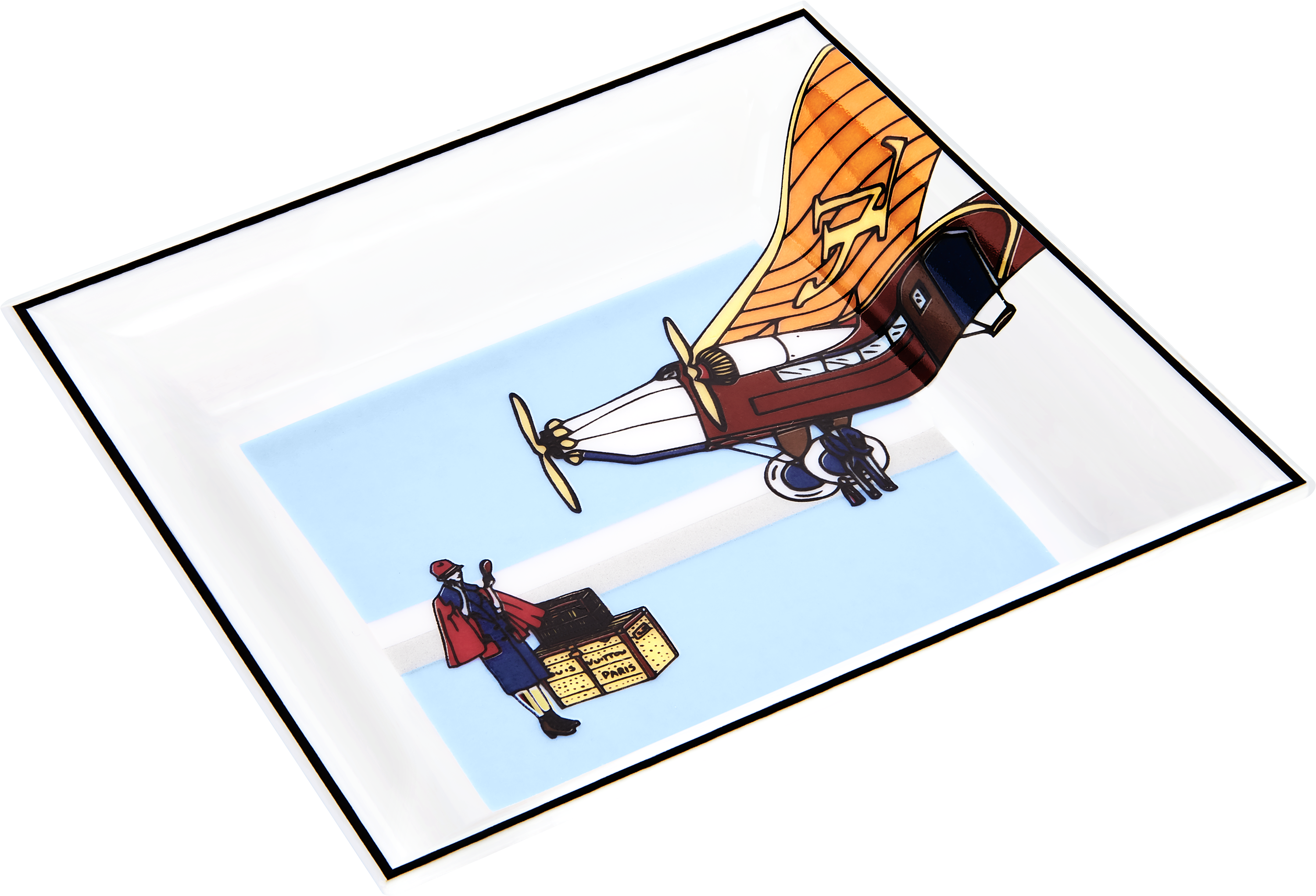 일러스트가 가미된 재떨이는 44만원으로 Louis Vuitton 제품.