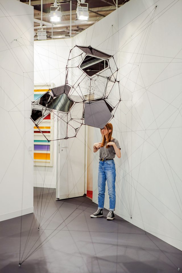 아트 바젤에 참여한 타냐 보낵 더 갤러리 부스.