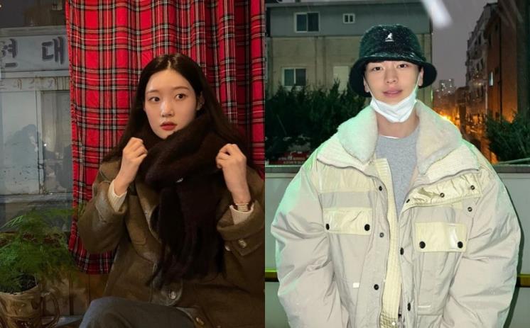 육성재 정채연 / 각 인스타그램