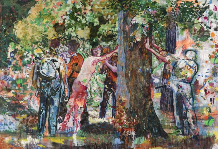 투아누스 Tuanus, Oil on Canvas, 252 x 368 cm, 2000