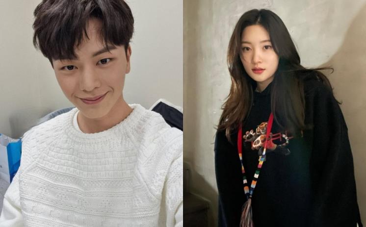 육성재 정채연 / 각 인스타그램