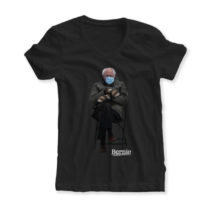 Bernie Campaign Store 블랙 티셔츠(여성용) $27