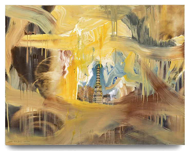 <Yin and Yang 22-S 72>, Mixed media on canvas, 2022. 가나아트 제공
