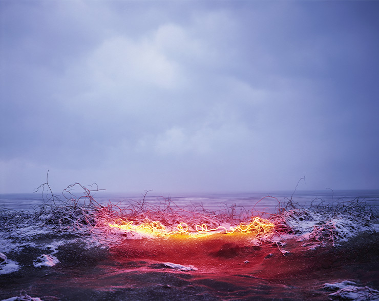 <Take Me Away>, 2016, from the Series ‘No More’ C-type Print, 128x161cm ⓒ Jung Lee