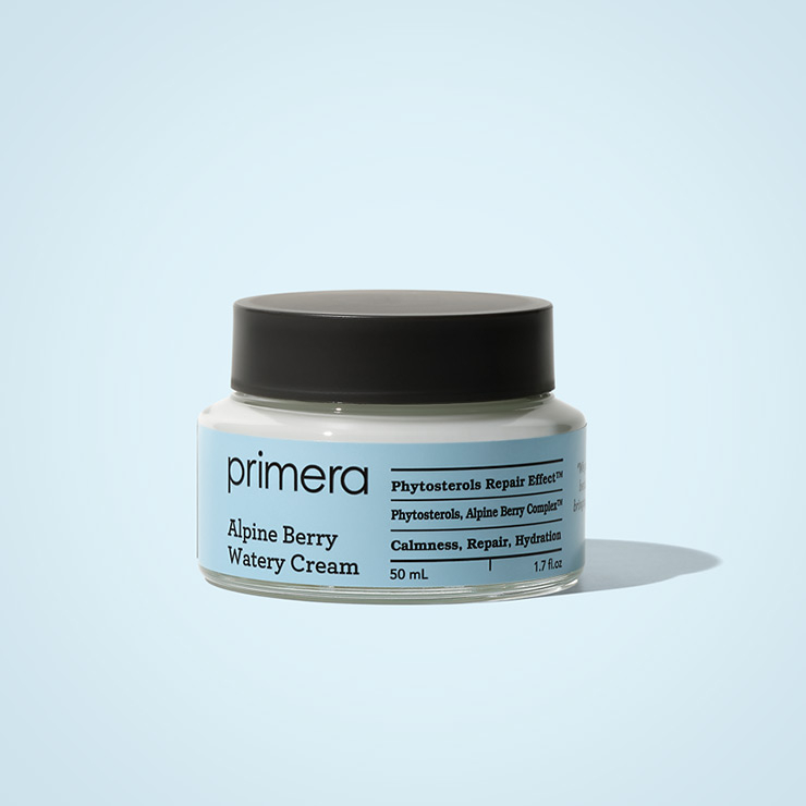 Primera 알파인 베리 워터리 크림 3만9천원대.