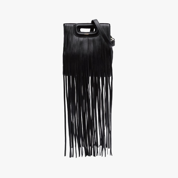 프린지 토트백은 53만원대 Maje by Farfetch.
