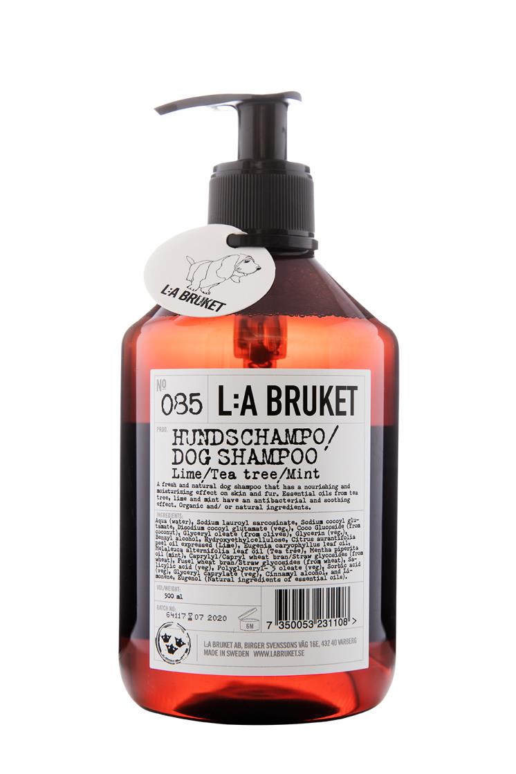 L:A BRUKET 도그 샴푸 라임/티트리/민트 500ml 3만9천원 