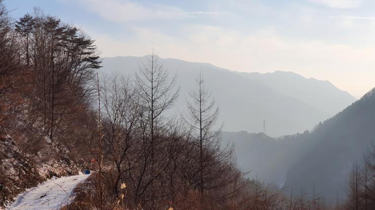 환상적 풍경을 마주한 만항재에서.