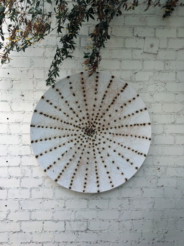 앤서니 제임스(Anthony James)의 작품 ‘Spaziale Shield’(2016).