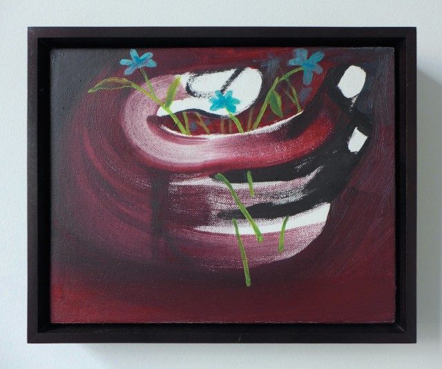 샤이엔 쥘리앵(Cheyenne Julien)의 페인팅 ‘Picking Flowers’(2017).