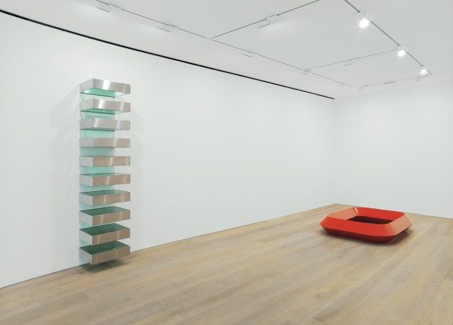 런던 갤러리에서 열린 'Donald Judd' 설치 전경, 2013.