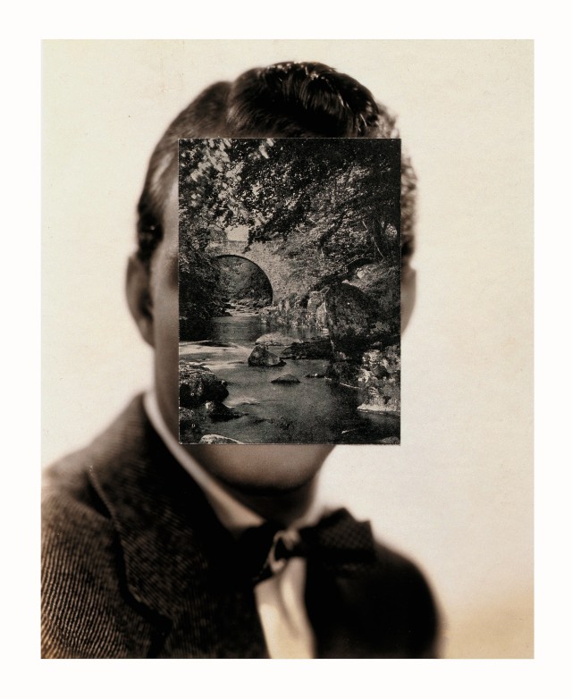 John Stezaker, ‘Mask XII’, 2005, Collage, 23.8×19cm ⓒ John Stezaker. Courtesy The Approach, London. Photo: FXP photography