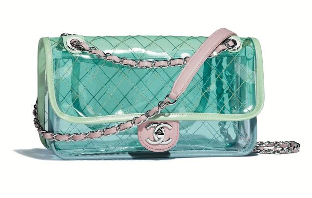 파스텔 컬러 PVC 소재로 완성한 11.12 백.