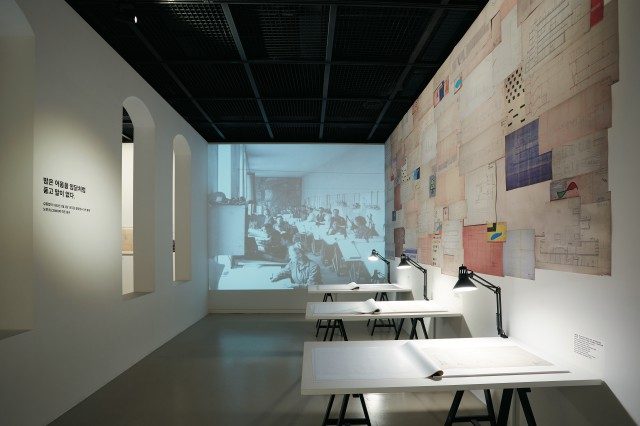김중업건축박물관 전시장 전경. ©스튜디오 매드