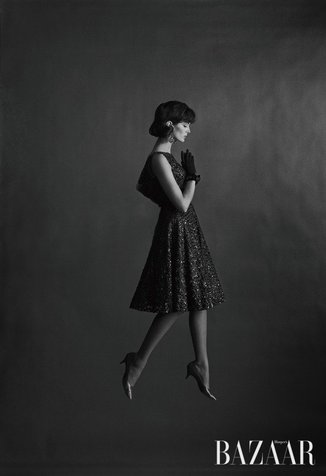 멜빈 소콜스키가 1960년 10월호를 위해 뷰파인더에 담은 델로피체의 모습.