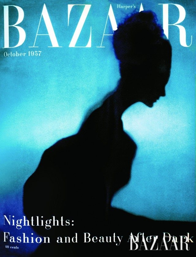 리처드 애버던이 촬영한 1957년 10월호 커버