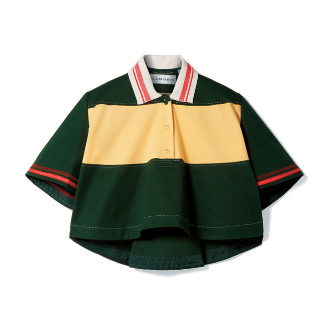 상큼한 컬러가 믹스된 폴로셔츠는 Carven