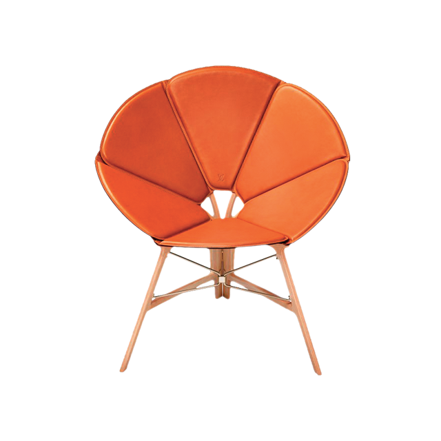 테이블로 변신 가능한 접이식 여행용 의자는 Louis Vuitton 