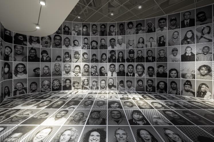 JR: CHRONICLES, LOTTE Museum of Art, 2023, Photo: Leejonghun