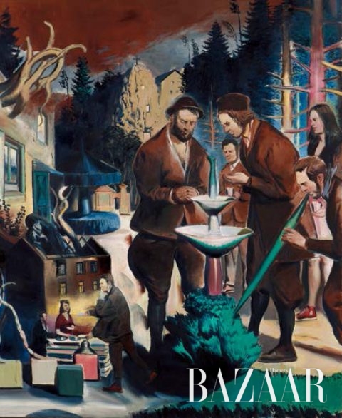 네오 라우흐의 작품 ‘Die Kur’, 2016 (Courtesy David Zwirner, New York/London)