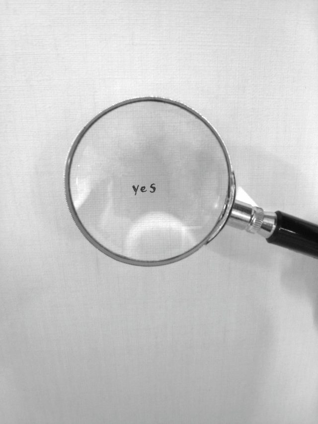 오노 요코, ‘Ceiing Painting, Yes Painting’, 1966.